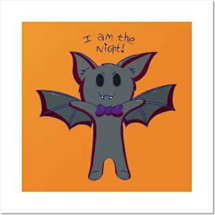 Night bat Posters and Art